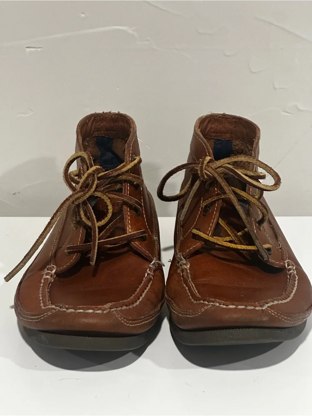 Sperry Top-Sider Leather Chukka Boat Shoes Men’s 8.5 Made In USA Heritage